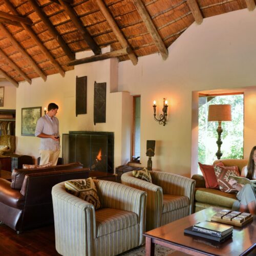 Imbali Safari Lodge - Lounge